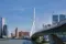 Skyline Rotterdam - Erasmus brug - water - stedelijk