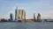 Skyline Rotterdam - Erasmus brug - water - stedelijk