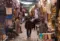Winkel in de Medina van Marrakesh in Marokko